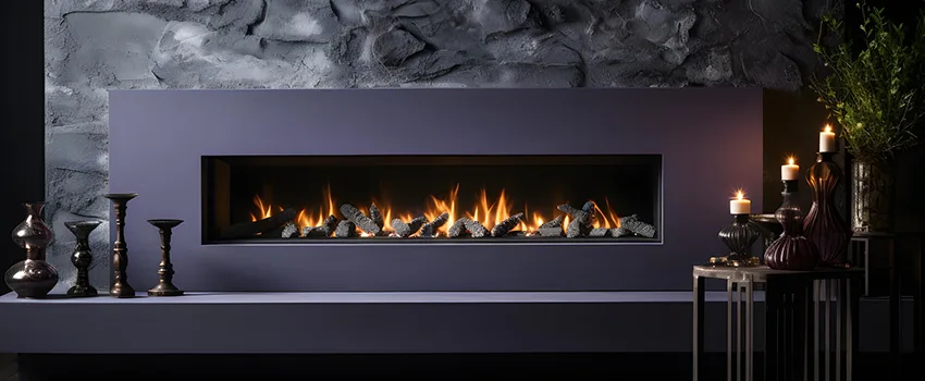 Ember Bed for Ventless Gas Fireplace in Granite Bay, CA